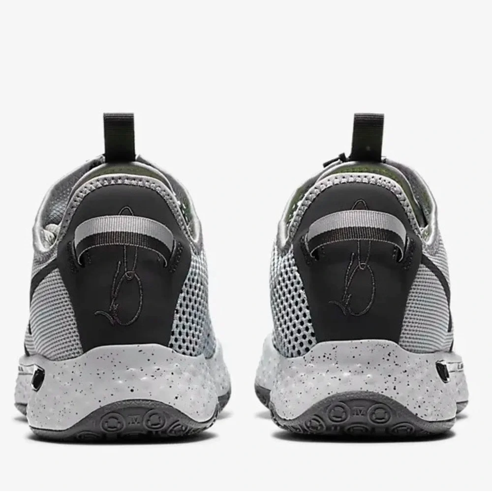 NEW Nike PG 4 Team Wolf Grey Anthracite Black CK5828-001 Women Size 7.5